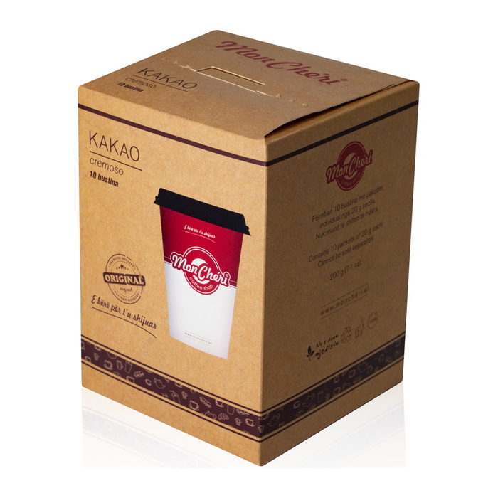 Kuti kraft për produkt ushqimor