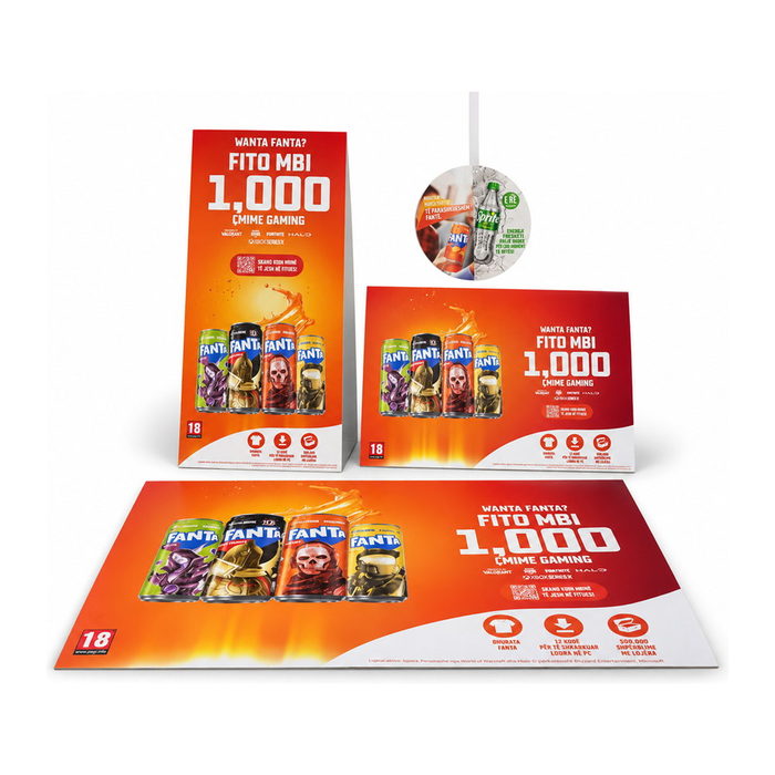 Materiale POS për fushatë promocionale